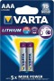Varta 6103 Professional Lithium Micro 2er Blister