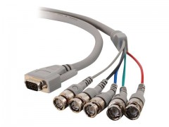 Kabel / 5 m HD15 m TO 5-BNC Male Video