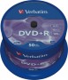 Verbatim Speichermedien DVD+R 4,7GB 16X 50er SP Promopack(50Pezzo)