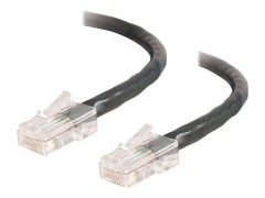 Kabel / 0.5 m Assem Xover Black CAT5E PV