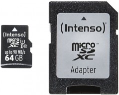 Micro SD Card 64GB UHS-I inkl. SD Adapter Professional