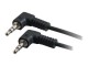 C2G Kabel / 0.5 m 3.5 mM Right Angle Stereo 