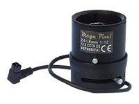 Varifocal MegaPixel Lens 2.4-6mm + CS mo