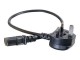 C2G Kabel / 1 m Universal Power cord BS 1363