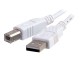 C2G Kabel / 1 m USB 2.0 A/B wht