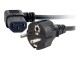 C2G Kabel / 2 m Universal 90 DEG pwr cord CE