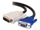 C2G Kabel / 5 m DVI A Male TO HD15 FeMale EX