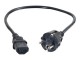 C2G Kabel / 0.5 m Universal Power cord CEE 7